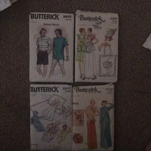 Butterick patterns (selling ALL in photo)